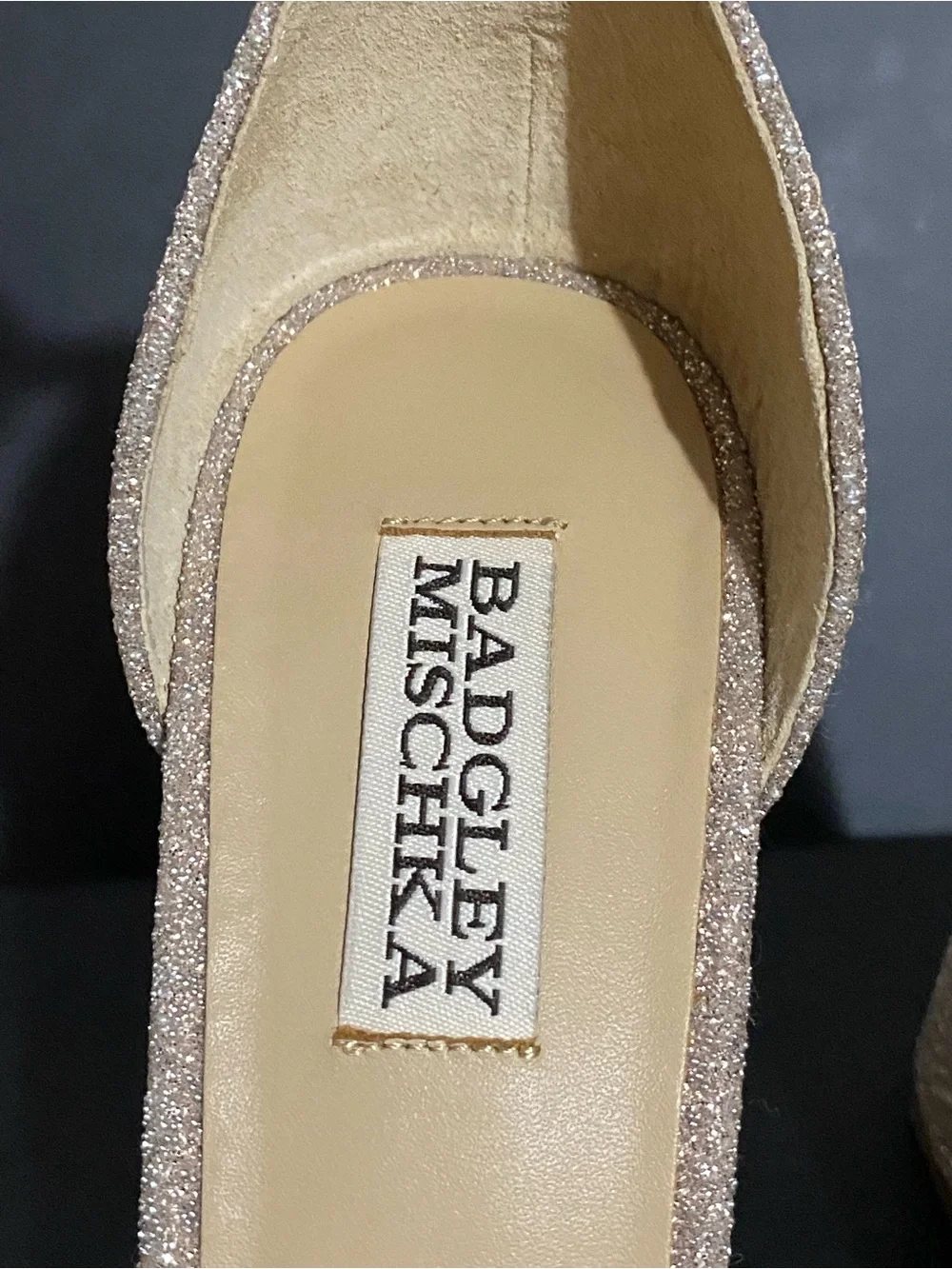 Badgley Mischka Jayne Platform Heels Shoes Size 7.5